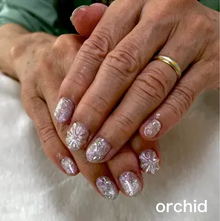 ネイル orchid ♡オーキッドのネイルデザイン