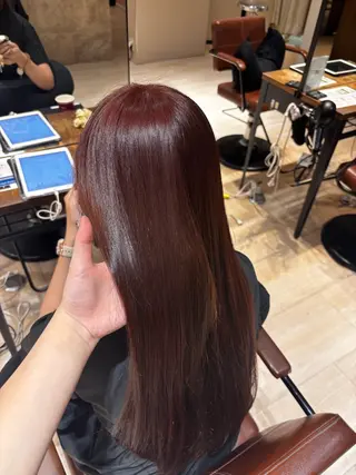 ロング カラー 🎀韓国ヘア🎀 𝓡𝓲𝓷𝓱𝓪のヘアスタイル