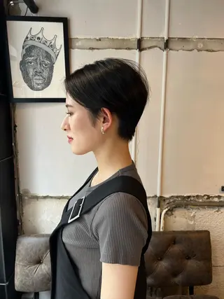 ショート カラー DUMBO所属・【完全マンツー 恵比寿】佐藤 翔のヘアスタイル