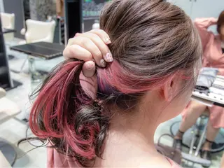 ロング カラー Re:ta Hair 飯田淳平のヘアスタイル