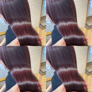 ロング カラー 店長✨️韓国ヘア✖️ 髪質改善カラー／純大のヘアスタイル