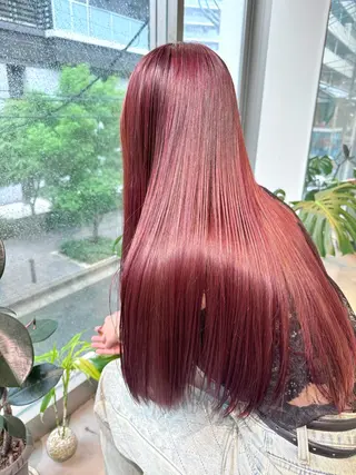 ロング カラー 髪質改善スペシャリス ト長尾勇弥/梅田中津のヘアスタイル