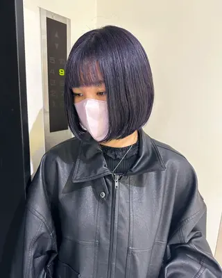 ショート カラー Maria 梅田/デザインカラーのヘアスタイル