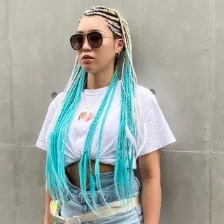 ロング カラー パーマ ヘアアレンジ メンズ キッズ ネイル マツエク・マツパ 中元 淳のヘアスタイル