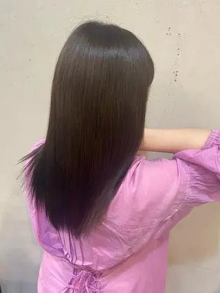 カラー 藤原 侑香のヘアスタイル