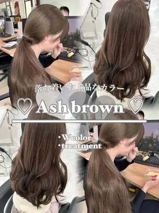 ロング カラー 🩰girlyモテ ヘア🩰🍨AYAのヘアスタイル