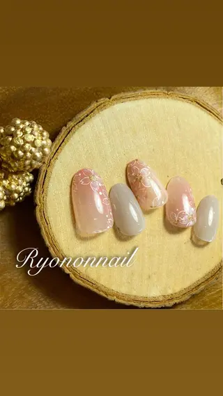 ネイル Ryononnail(リョノンネイル)所属・Ryononnail 上谷典子のネイルデザイン