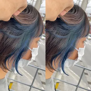 ミディアム カラー Snaly カラー特化ページのヘアスタイル