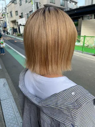 ミディアム カラー 中目黒🌼 🌼ハナのヘアスタイル