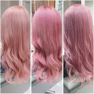 カラー ロング モテ髪透明感❤️ デイズヘアカラーのヘアスタイル