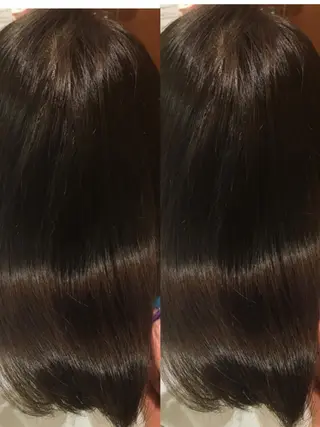 ロング コテ巻き風パーマ/ 髪質改善/河島恭平のヘアスタイル