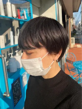 ショート カラー heavenly所属・中西 彩愛のヘアスタイル