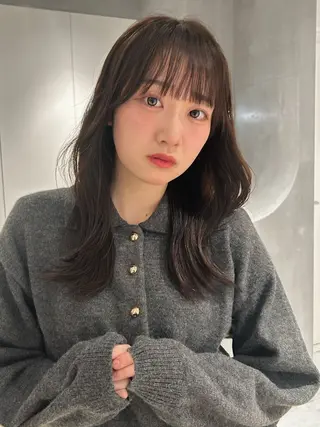 セミロング カラー techné所属・【techné】田丸 翔大のヘアスタイル