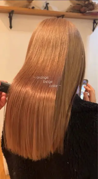 ロング カラー 🐻艶髪ヘア/韓国風 /隈河🐻のヘアスタイル