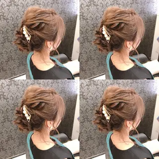 ミディアム ヘアアレンジ 🌷MAYU 🌷のヘアスタイル