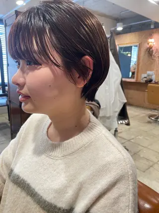 ショート さの あやねのヘアスタイル