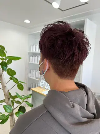 メンズ カドムラ モエのヘアスタイル