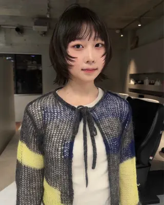 ショート FILMS所属・レイヤーボブ★ cocomoのヘアスタイル