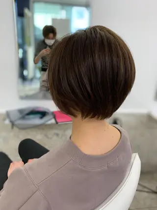 ショート カラー 相武台ショート特化 💐川崎希💐のヘアスタイル