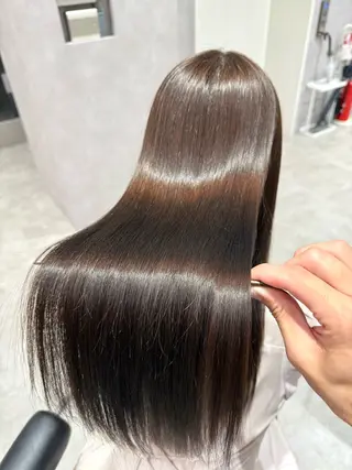 ロング カラー パーマ ヘアアレンジ salowin新宿East3階所属・艶美髪/髪質改善 /縮毛矯正/木元渓太のヘアスタイル