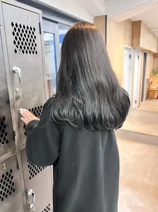 セミロング カラー 樫原裕二/レイヤー カット/透明感カラーのヘアスタイル