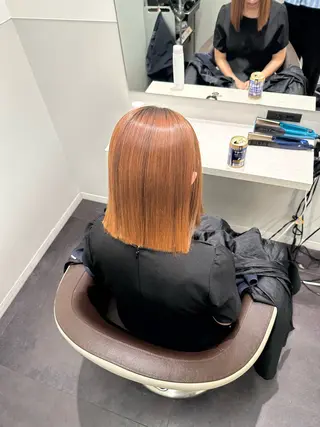 ミディアム Wisteria所属・美髪特化✨ 伊織✨縮毛矯正✨のヘアスタイル