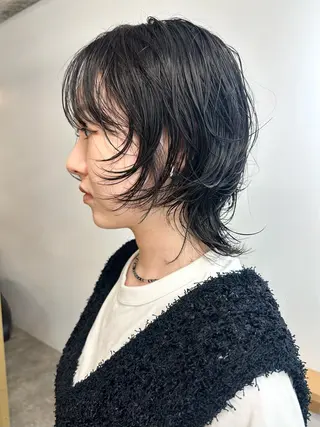 ミディアム パーマ lelu所属・lelu / 佐々木のヘアスタイル