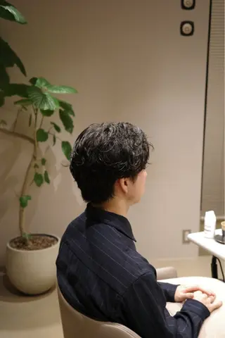パーマ 住谷 ゆりなのヘアスタイル