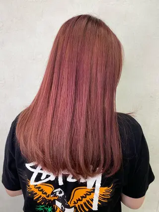 ロング Misaki ║ツヤカラーのヘアスタイル