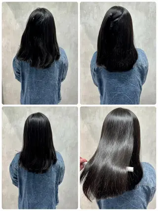 ミディアム 満足度⭕️縮毛矯正師 谷口にお任せを👍のヘアスタイル