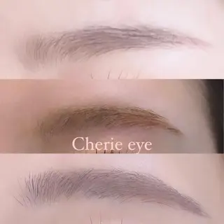 アイブロウ Cherie eye ，のマツエク・マツパデザイン
