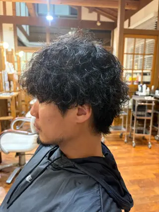 パーマ 平塚 遥菜のヘアスタイル