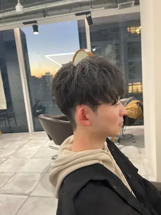 ショート パーマ メンズ 🏆メンズヘア特化 🥇代表りんぺーのヘアスタイル