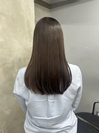 ロング カラー ✩.*Aise⟡.· 艶カラー🪽のヘアスタイル