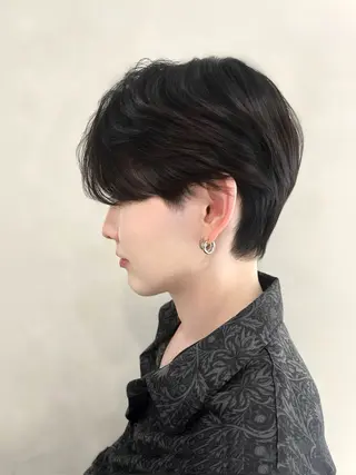 パーマ メンズ メンズセンターパート 🇰🇷wakanaのヘアスタイル