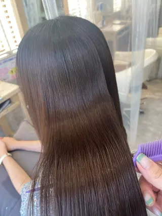 ミディアム カラー 髪質改善&トリートメント Loops鷺沼店所属・🌷髪質改善/ 落合 咲弥🌷のヘアスタイル