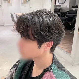 ショート カラー パーマ ヘアアレンジ メンズ パク・ボミン小野リエ 韓国ハーフ🦊のその他イメージ
