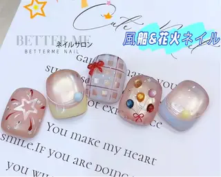 ネイル BETTER ME ネイルサロン池田公園のネイルデザイン