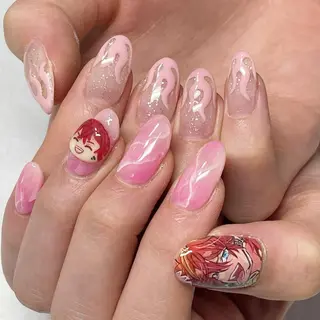 ネイル 東 千夏のネイルデザイン