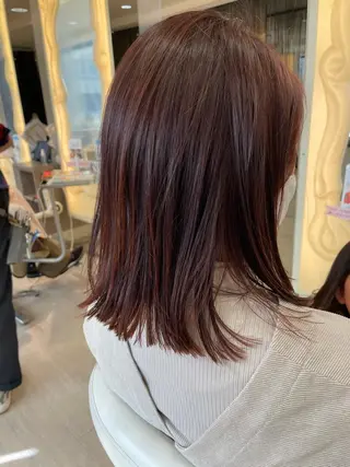 セミロング 松佐 ゆかりのヘアスタイル