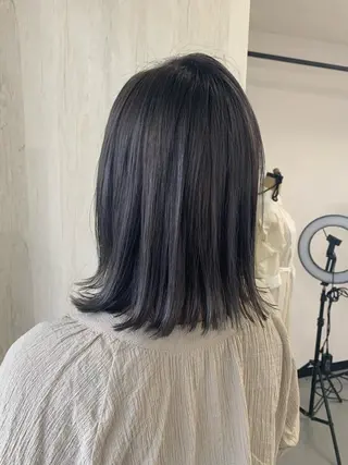 セミロング カラー ROW町田★ 船木のヘアスタイル