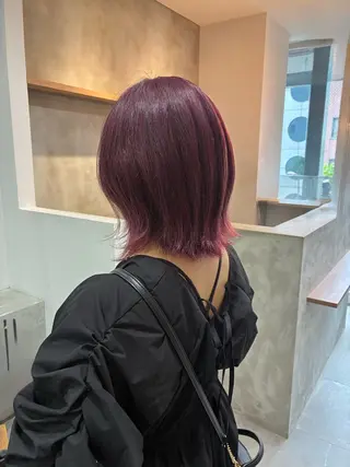 ミディアム カラー clan【クラン】所属・カットモデル 募集中🫧明日香のヘアスタイル