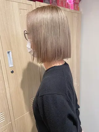 ミディアム ボブ/レイヤー 🌟梅田盛一🌟のヘアスタイル