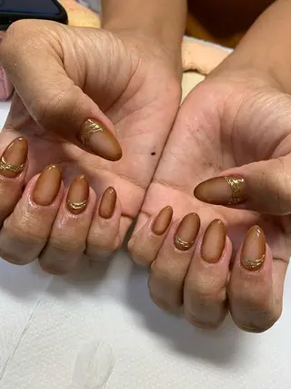 ネイル rukianail 新里のネイルデザイン