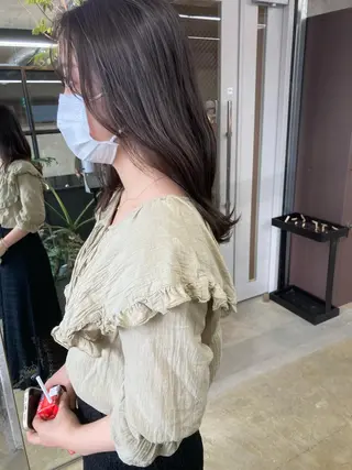 セミロング カラー 小木曽智美 /ボブ/ショートのヘアスタイル