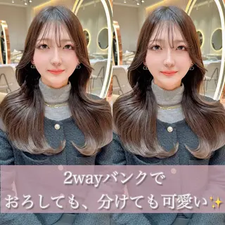 ロング カラー レイヤー❣️縮毛矯正 川村利幸のヘアスタイル