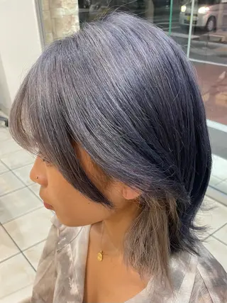 ミディアム カラー 🏰縮毛矯正 🏰NOAのヘアスタイル