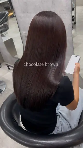 セミロング カラー 表参道/ハイライト /tsumugiのヘアスタイル