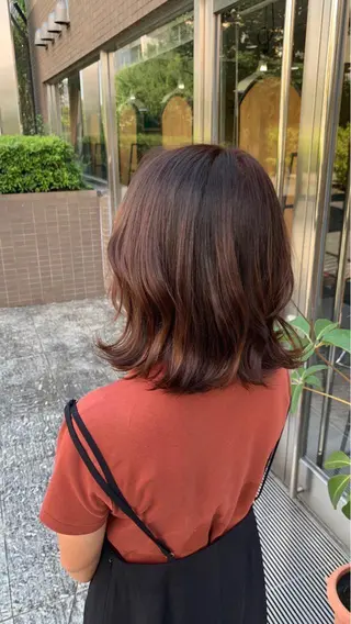 ミディアム SALOWIN高崎所属・縮毛矯正・髪質改善 鈴木悠太/当日OK✨のヘアスタイル