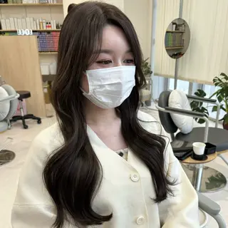 ロング 透明感カラー/ レイヤー🪽千優のヘアスタイル
